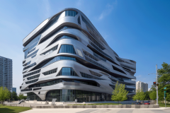 futuristic-facade-office-building